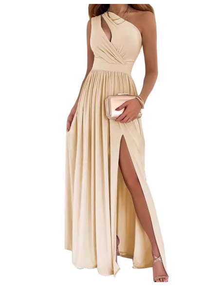 Women's Prom Party Wedding Guest Dress Long Sleeveless Maxi Dress